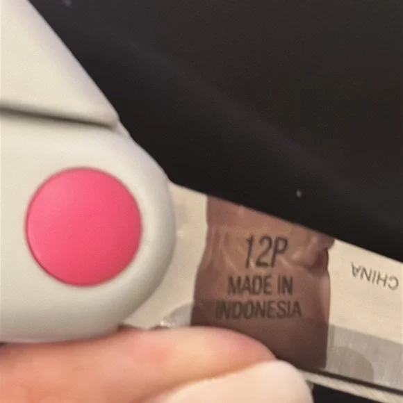 Anne Klein Trousers Dress Pants 12P Black w Gold Hardware - Picture 10 of 16